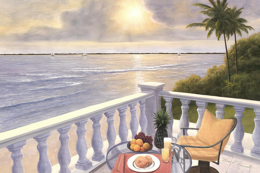in the veranda