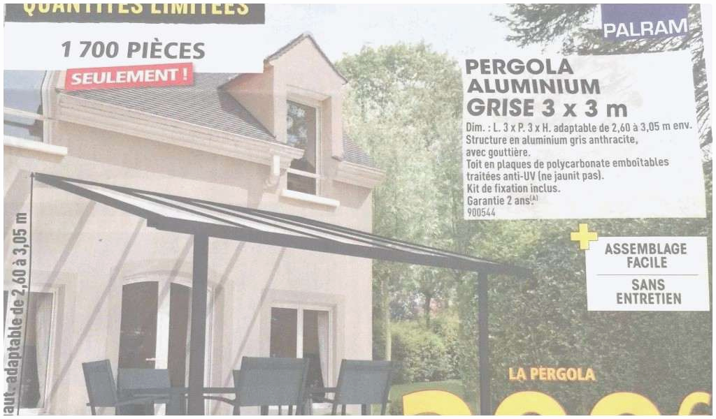veranda en kit gris anthracite