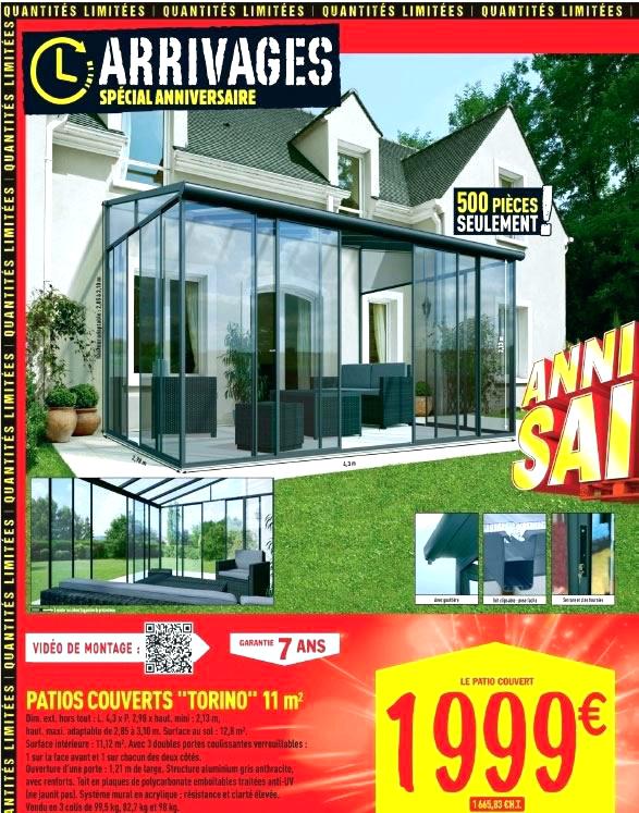 prix veranda en kit brico depot