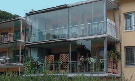 veranda amovible balcon