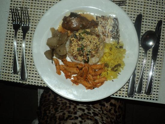 veranda grand baie food