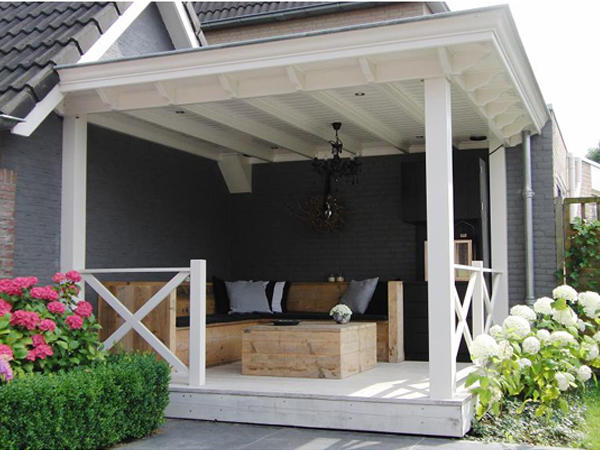 veranda voor garage