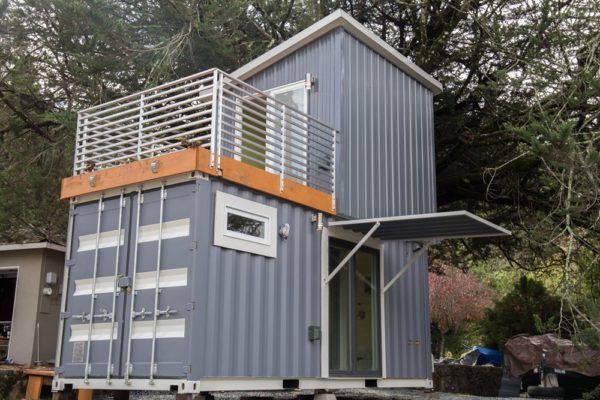 transformer un container en veranda