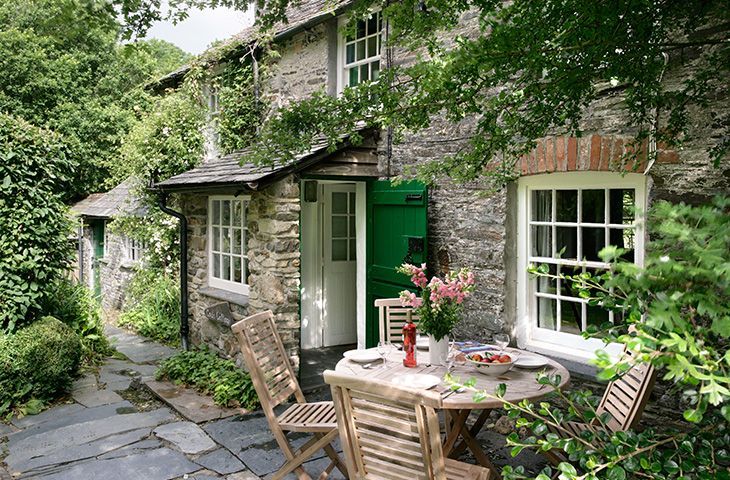 veranda cottage anglais