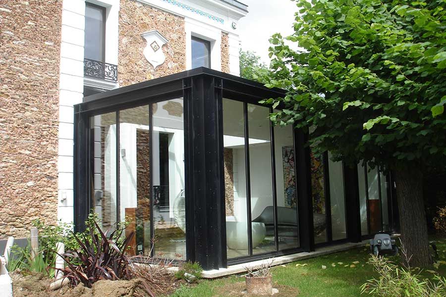 veranda acier oise