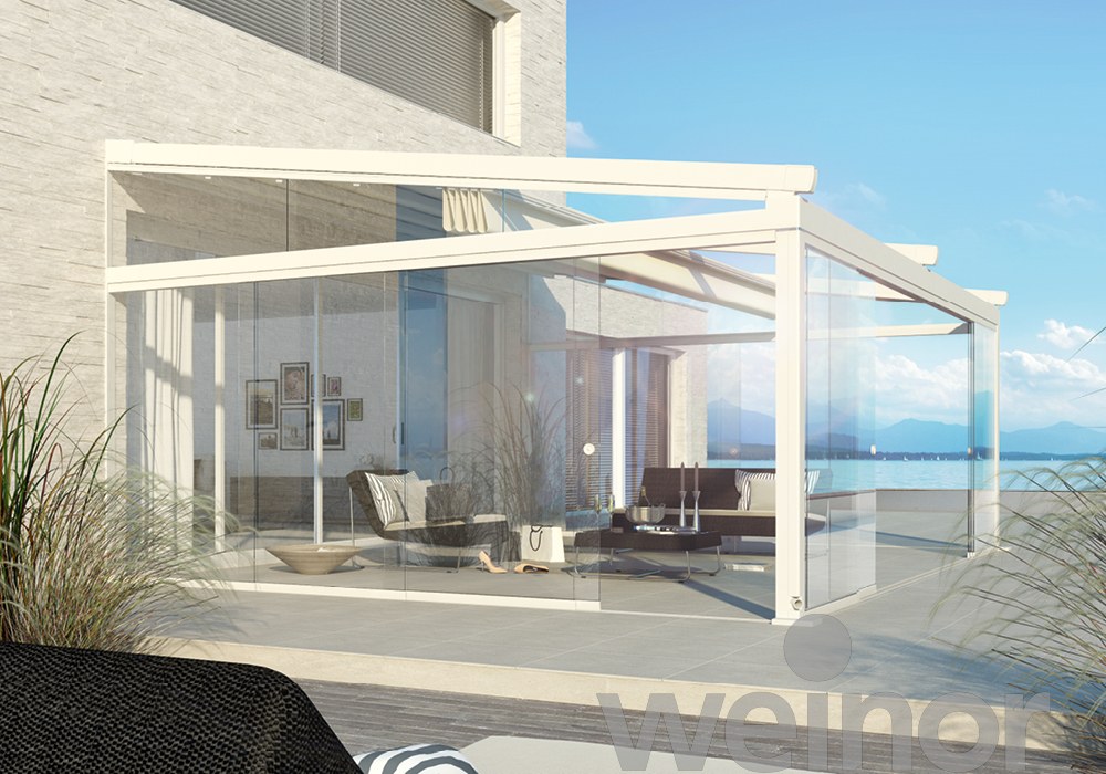 porte coulissante en verre pour veranda