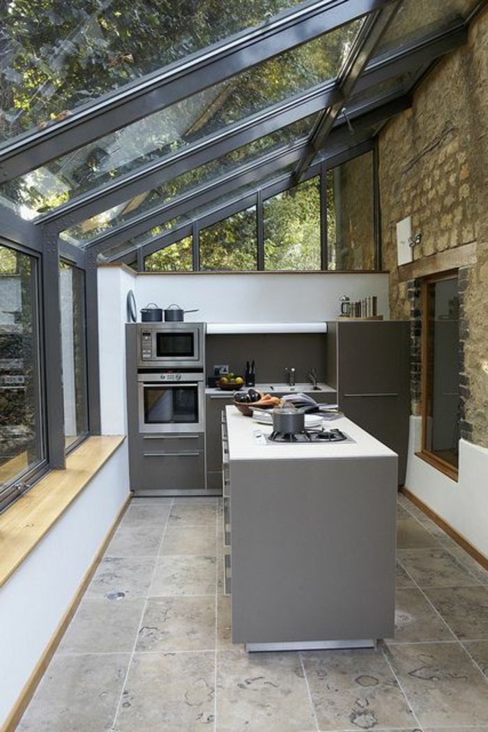 idee veranda pour cuisine