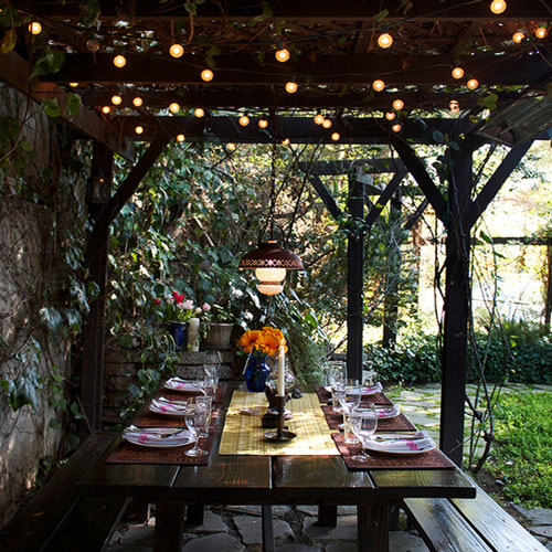 veranda lighting ideas