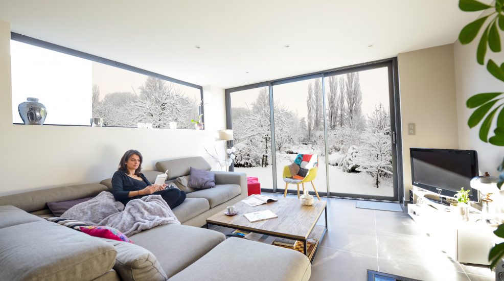 vitre chauffante pour veranda