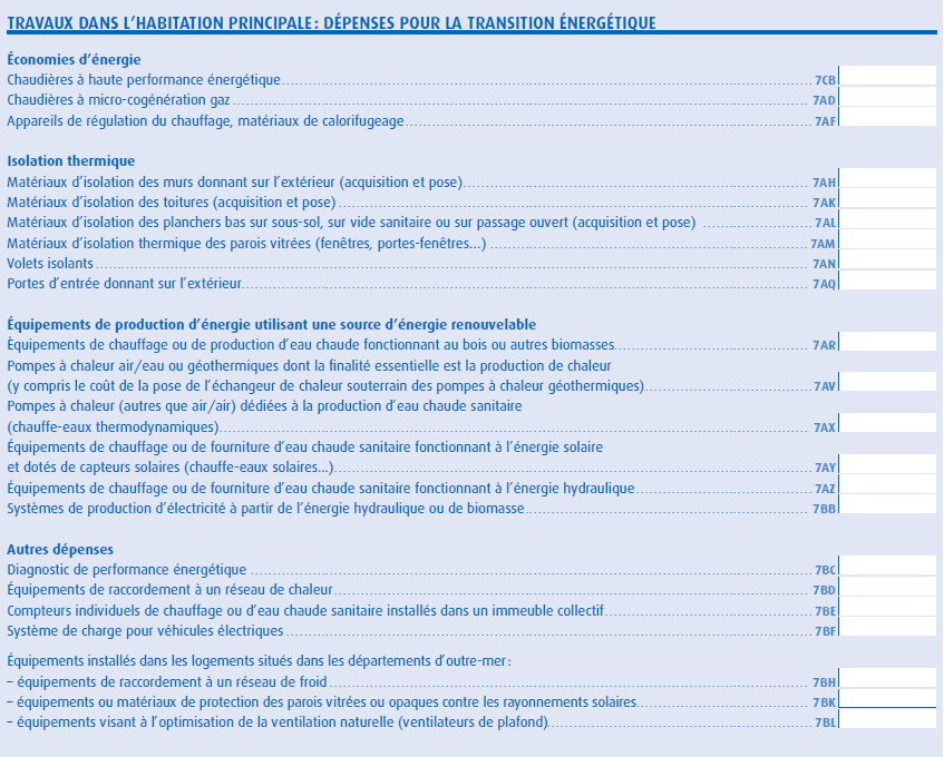 credit impots veranda 2015