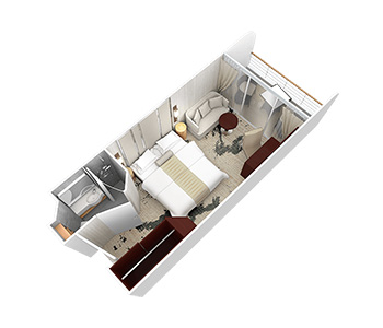 club deluxe veranda stateroom