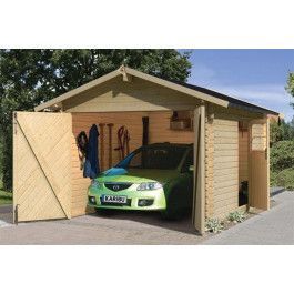 veranda achter garage