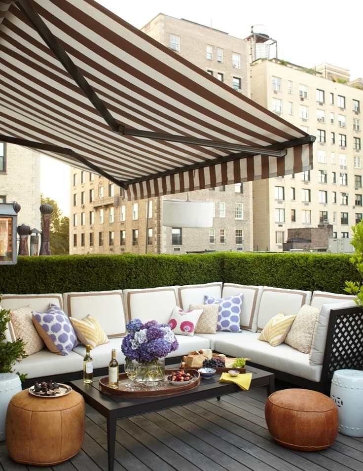 petite veranda d'angle