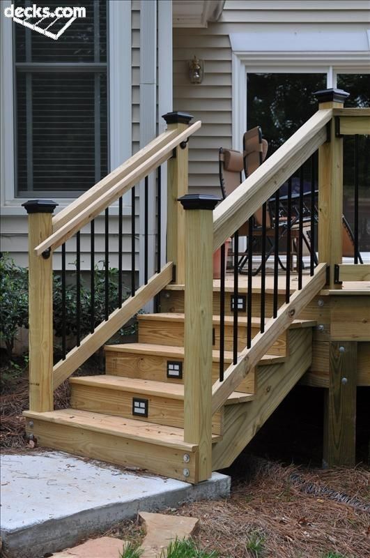 veranda stairs design