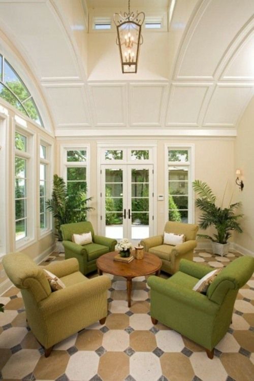 veranda salon moderne