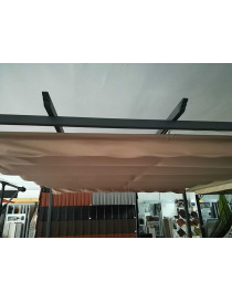 veranda alu marron