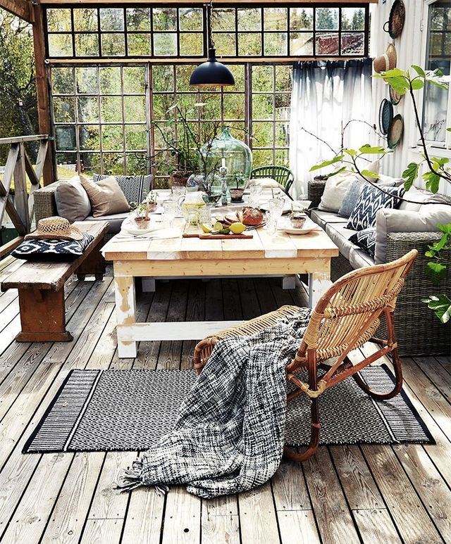 amenagement veranda salle a manger