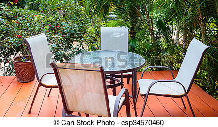 chaise de jardin veranda