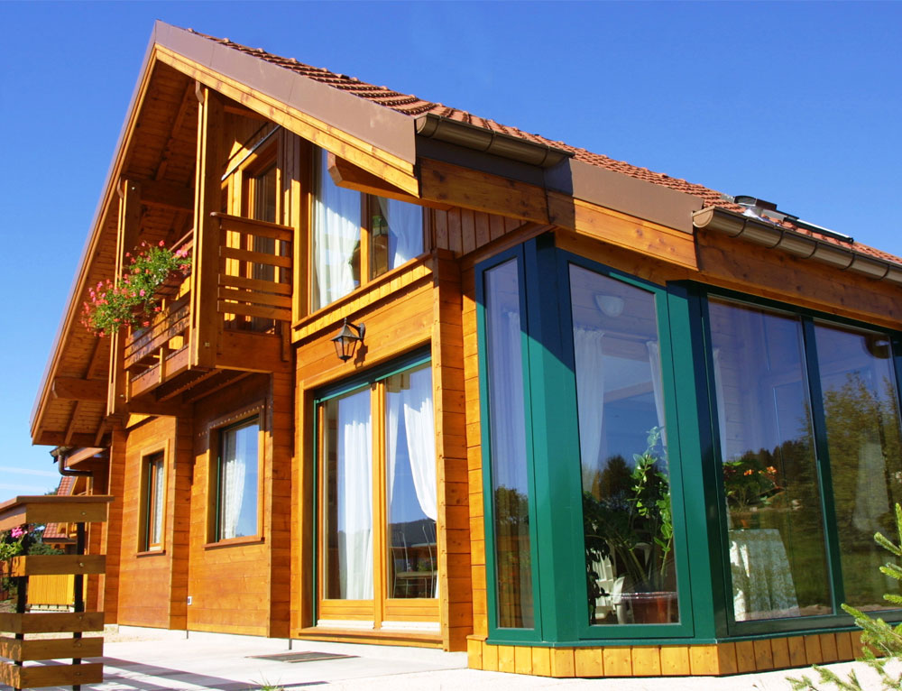 veranda bois pour chalet