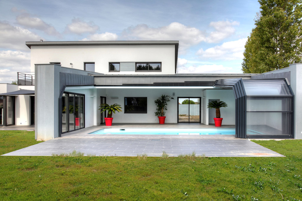 veranda aluminium piscine