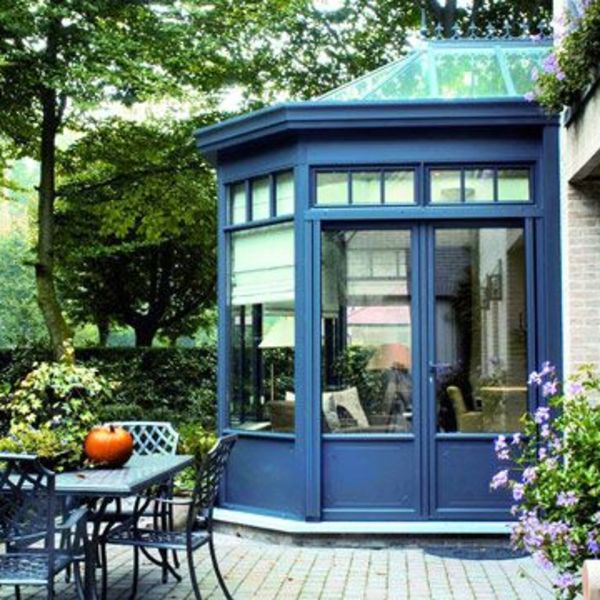 veranda jardin hiver