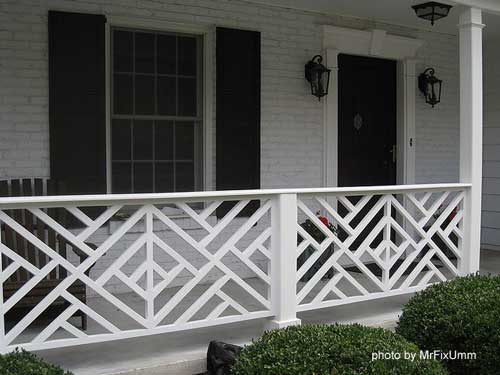 veranda railing ideas
