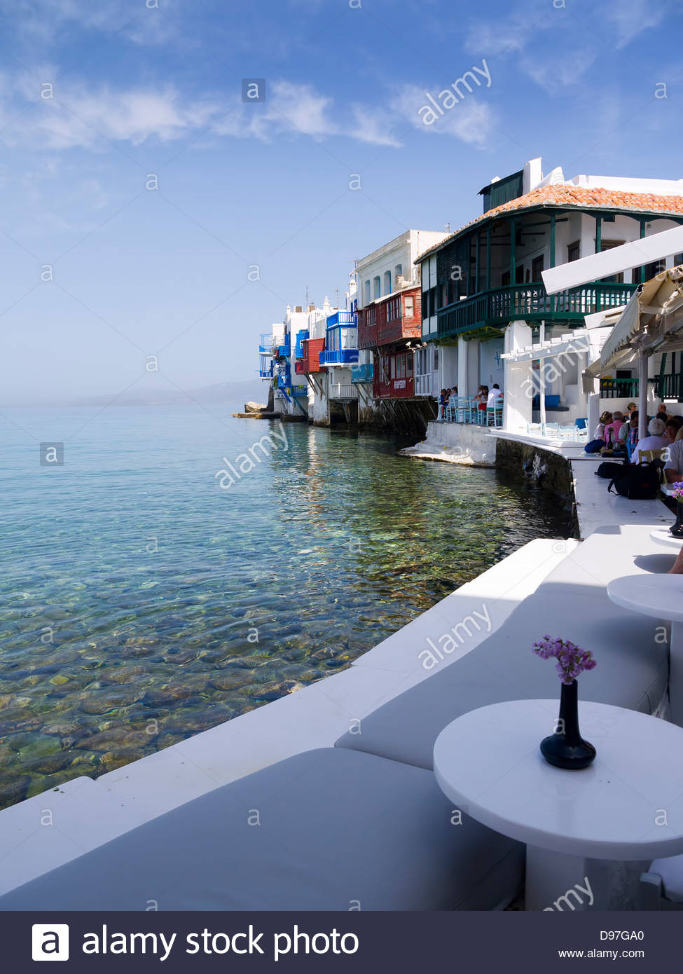 veranda club cafe mykonos