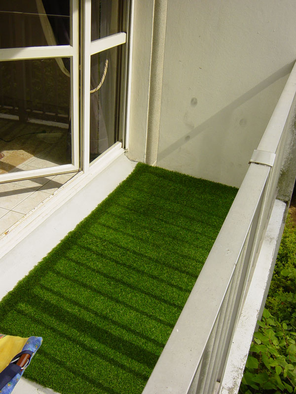 gazon artificiel pour veranda