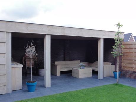 veranda en garage