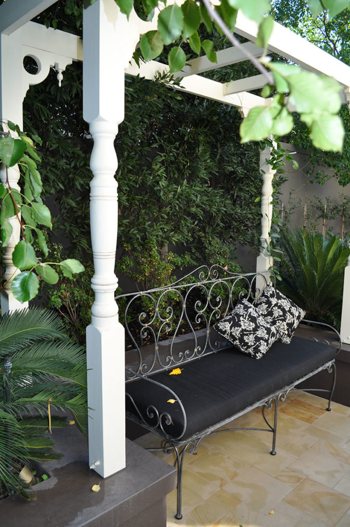 veranda garden design claremont