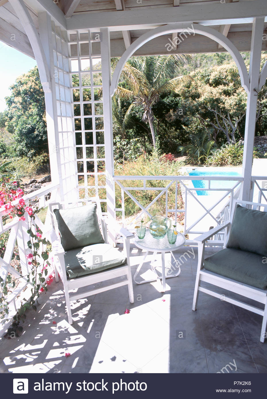 tropical veranda design