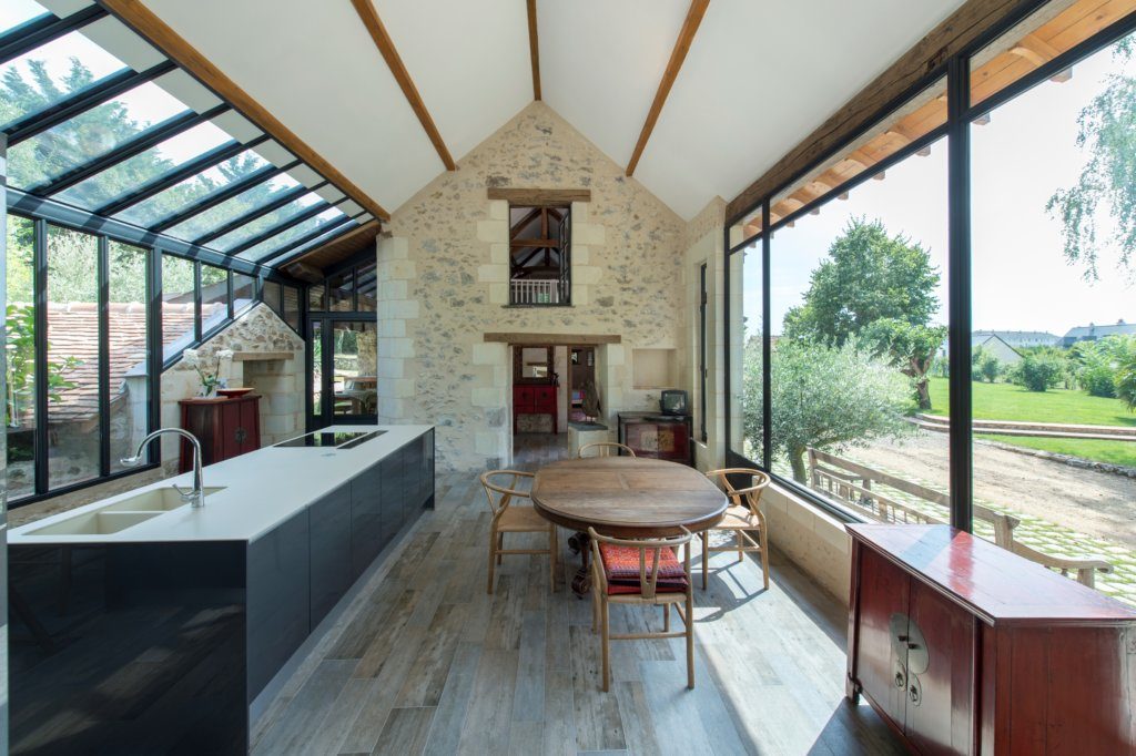 veranda en longueur