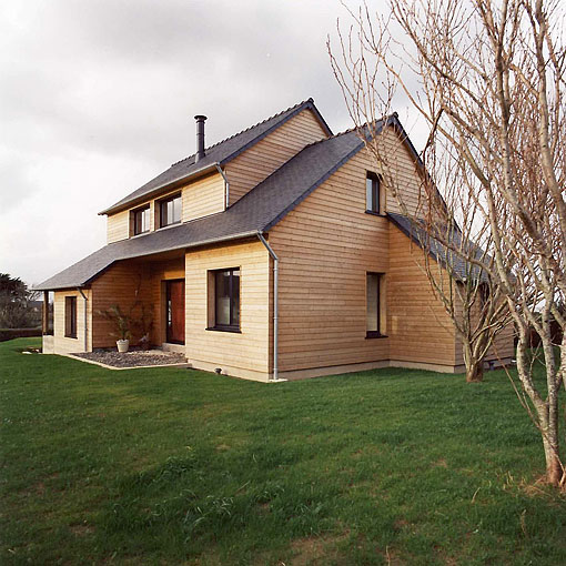 veranda ossature bois finistere