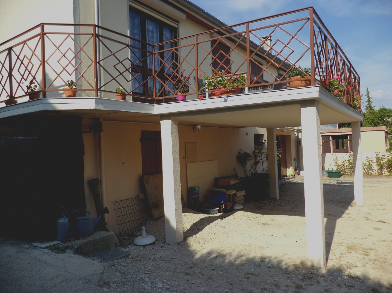 construction veranda sur balcon