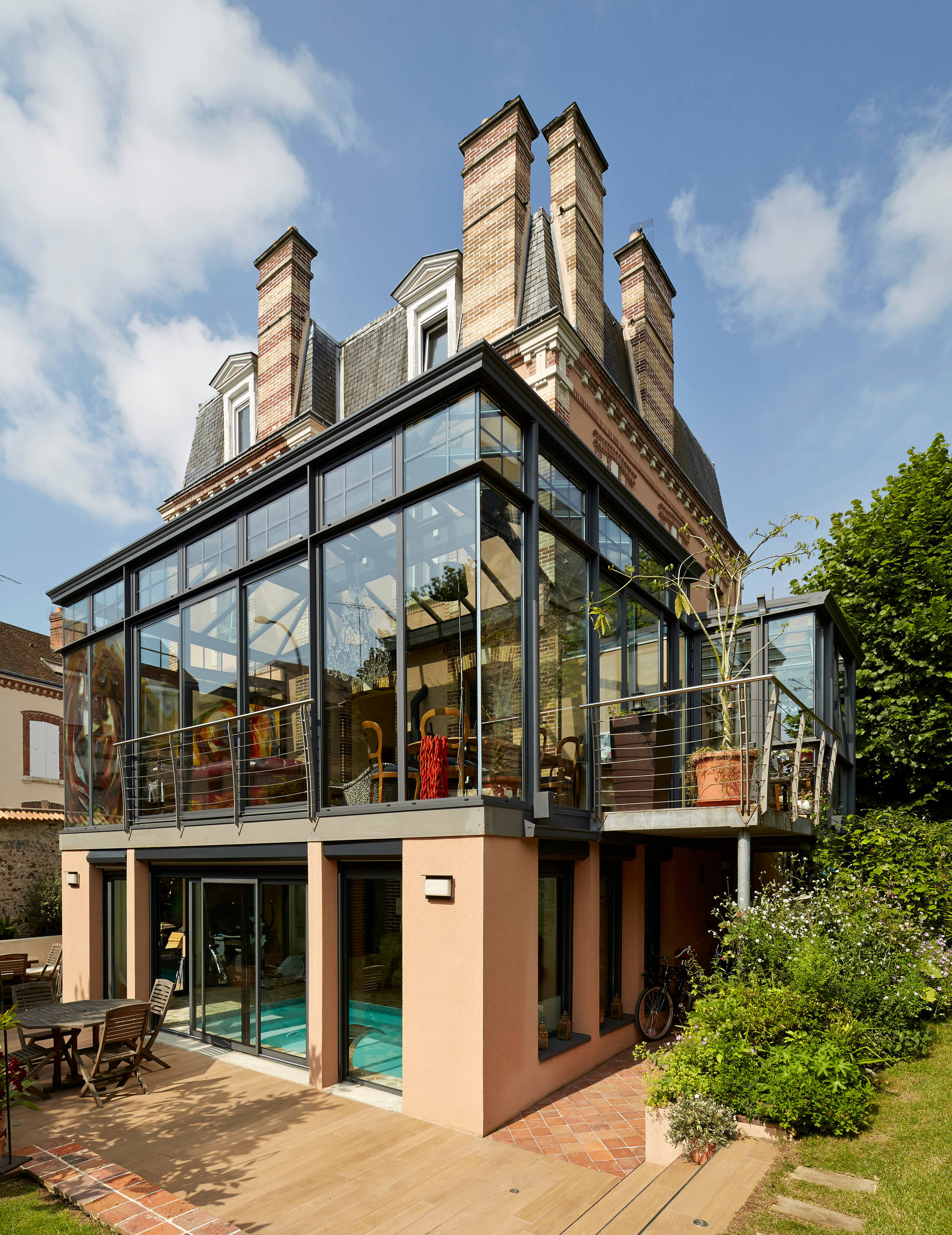 veranda hauteur