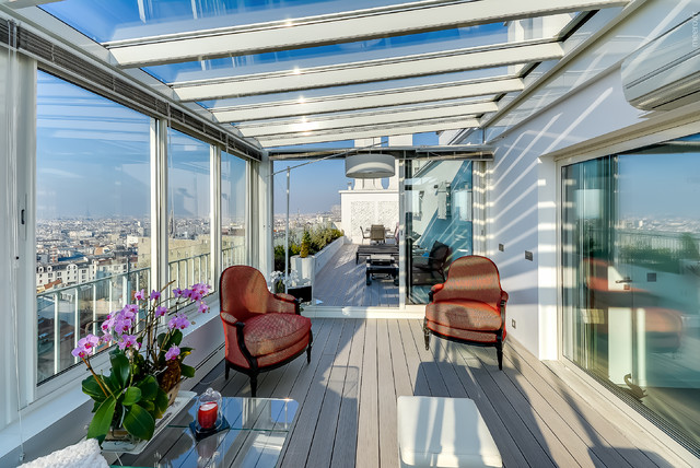 veranda in appartement