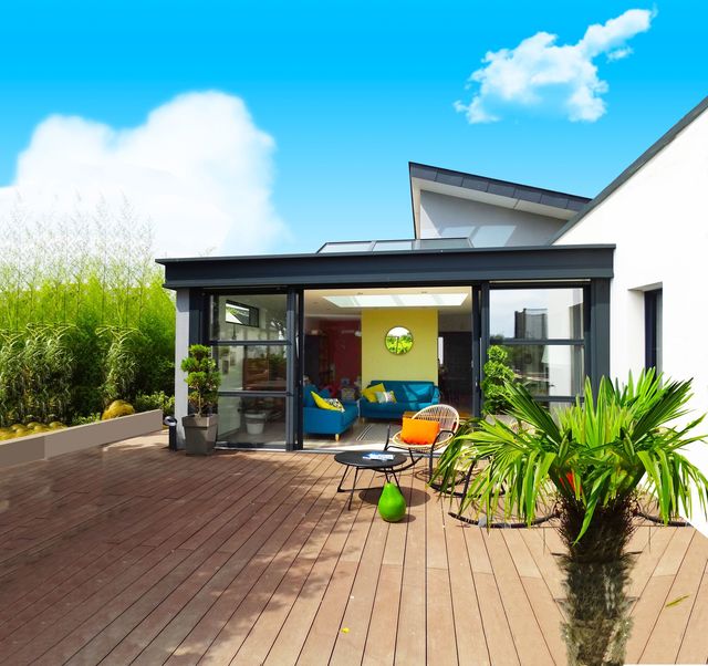 hauteur standard veranda