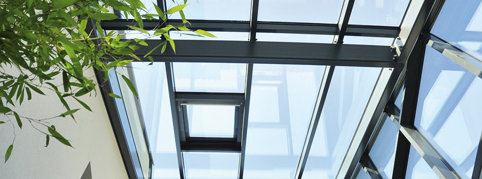 veranda verre anti-solaire