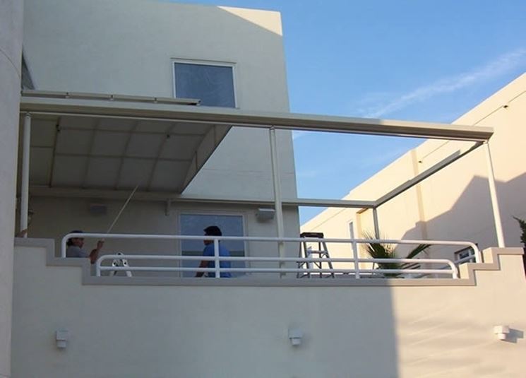 veranda copertura mobile