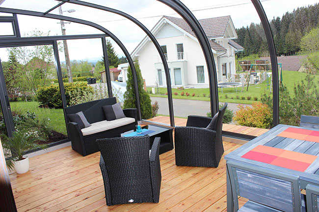 coulissant veranda