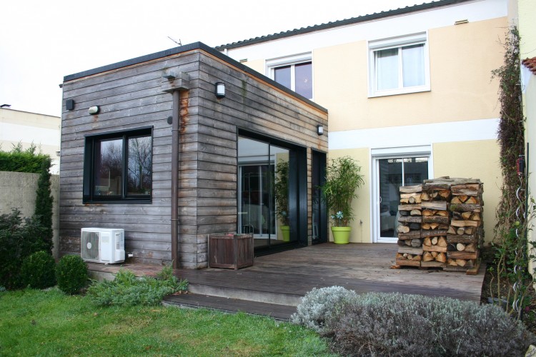 fondation veranda bois