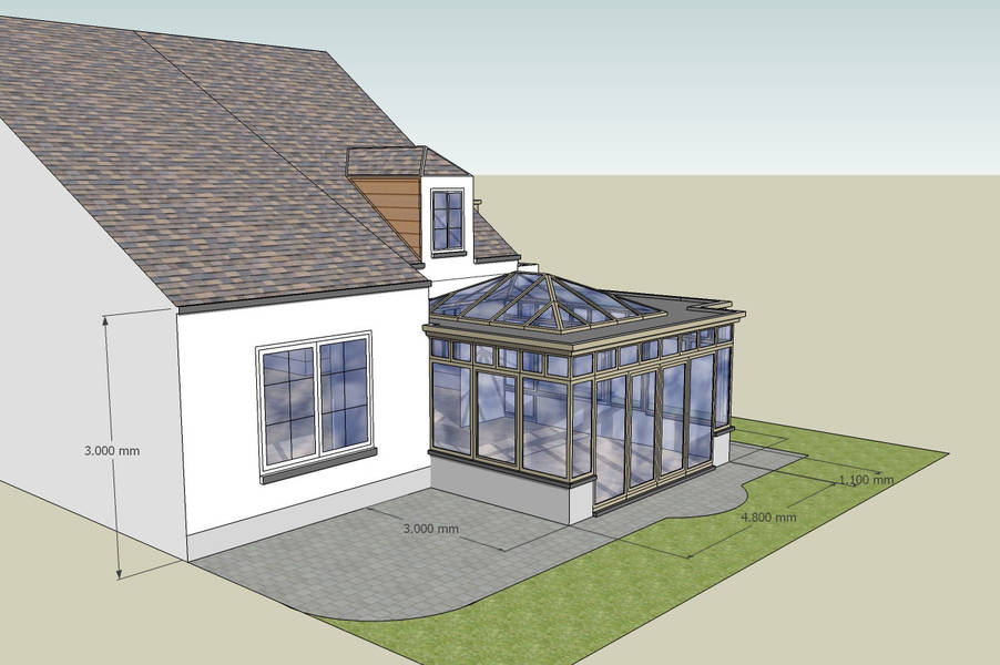 dessin veranda gratuit