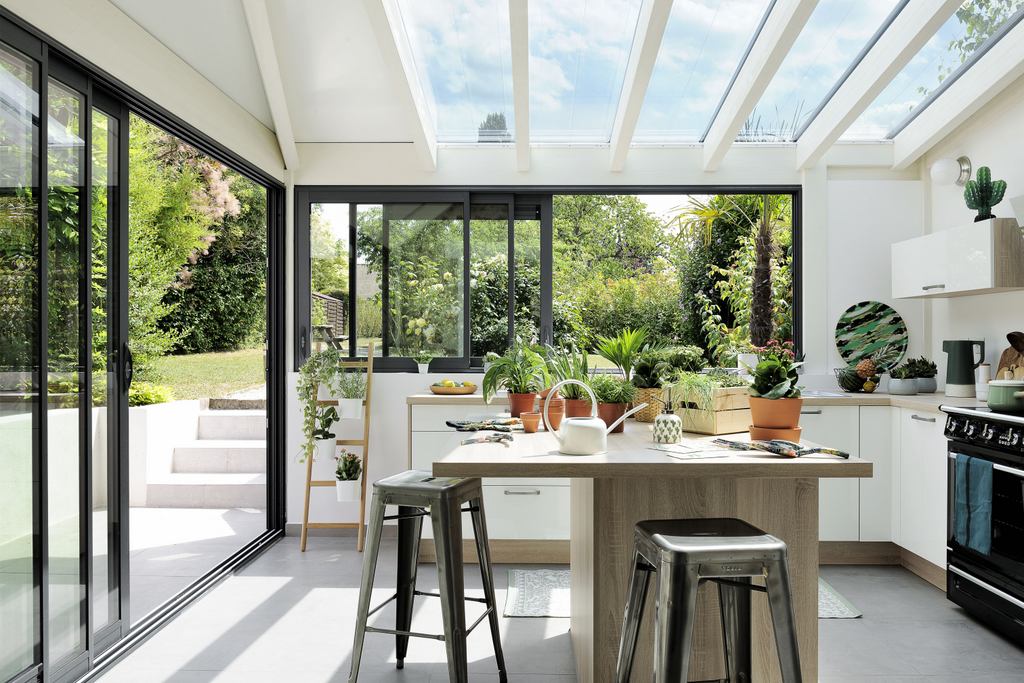 idee veranda pour cuisine