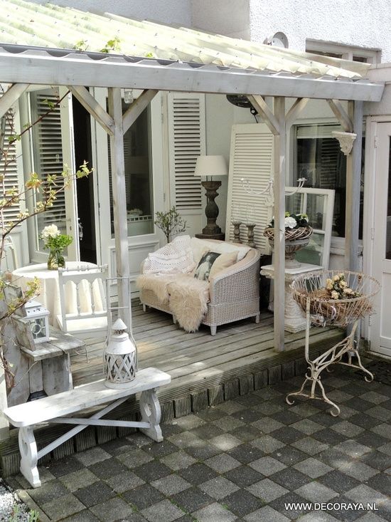 deco veranda shabby