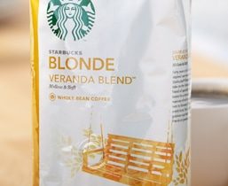 starbucks veranda blend complementary flavors