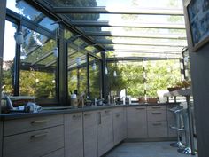 modele veranda pour cuisine