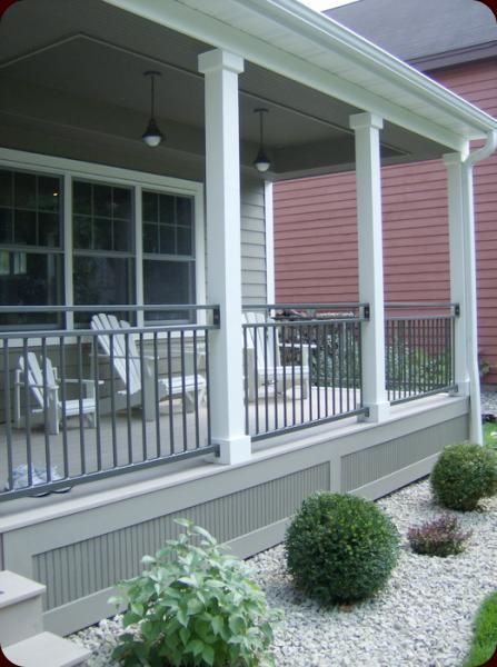 metal verandah posts