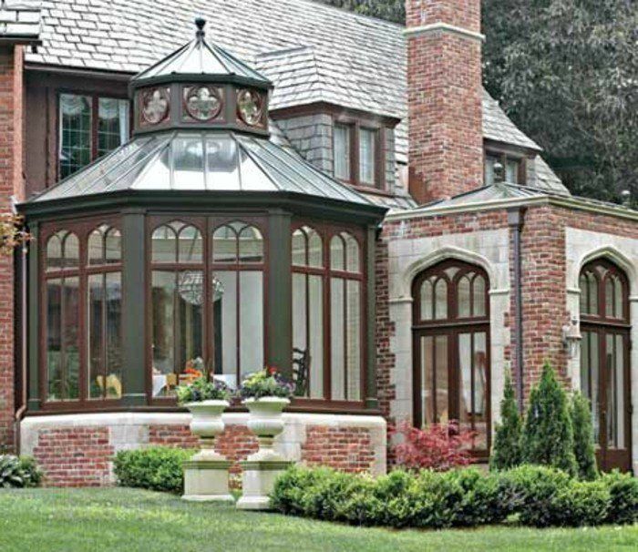 veranda victorienne ancienne
