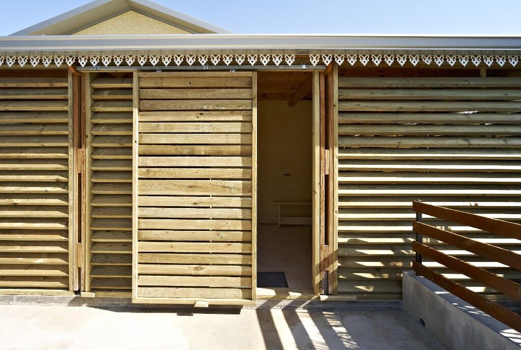 veranda en bois 974