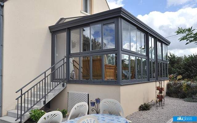veranda alu glass